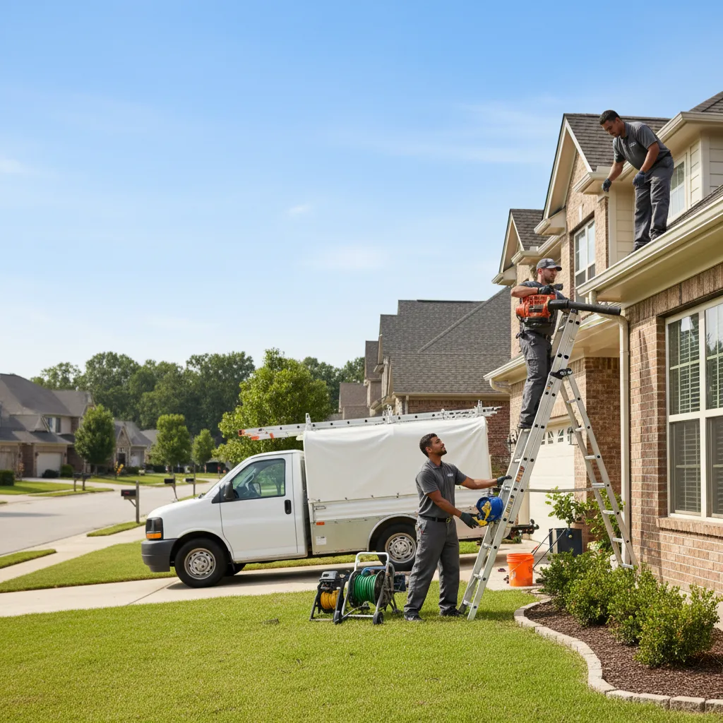 Home Gutter Service in Houston, AR near me